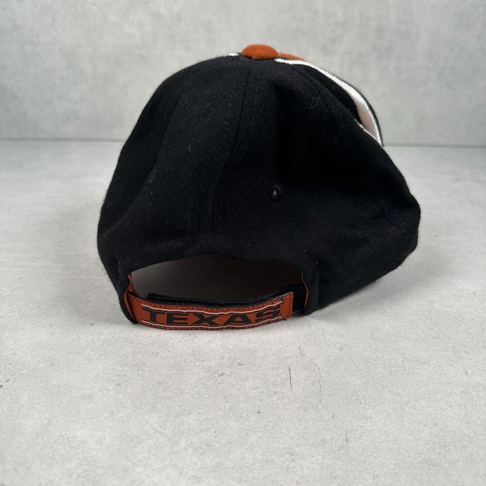 University of Texas Longhorns Hat Cap Mens Orange Black Twins Enterprise NCAA - Picture 4 of 8